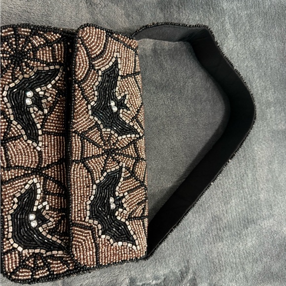 Beaded Bat Design Handbag - Picture 1 of 5